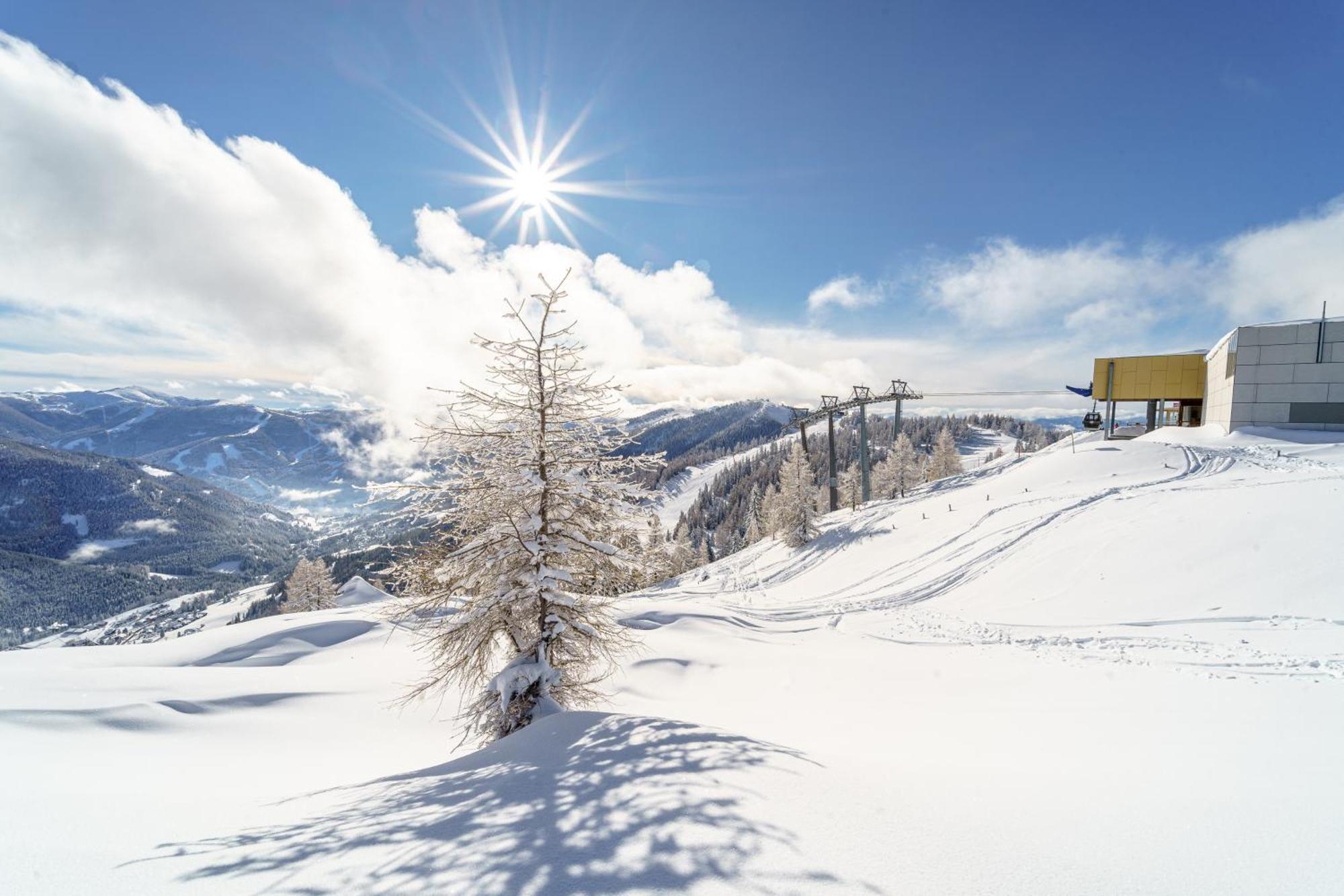 Appartementanlage Thermenblick Ski In & Ski Out บาด ไคลน์เคิร์ชไฮม์ ภายนอก รูปภาพ